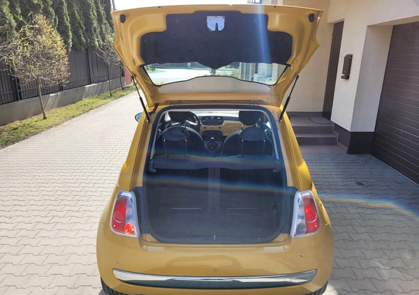 Fiat 500 cena 33999 przebieg: 79763, rok produkcji 2014 z Warszawa małe 191